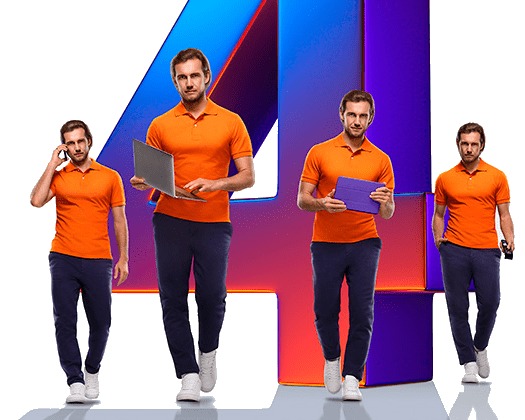 Великолепная четверка Ростелеком в&nbsp;деревня Малая Куликовка (Орловская область)